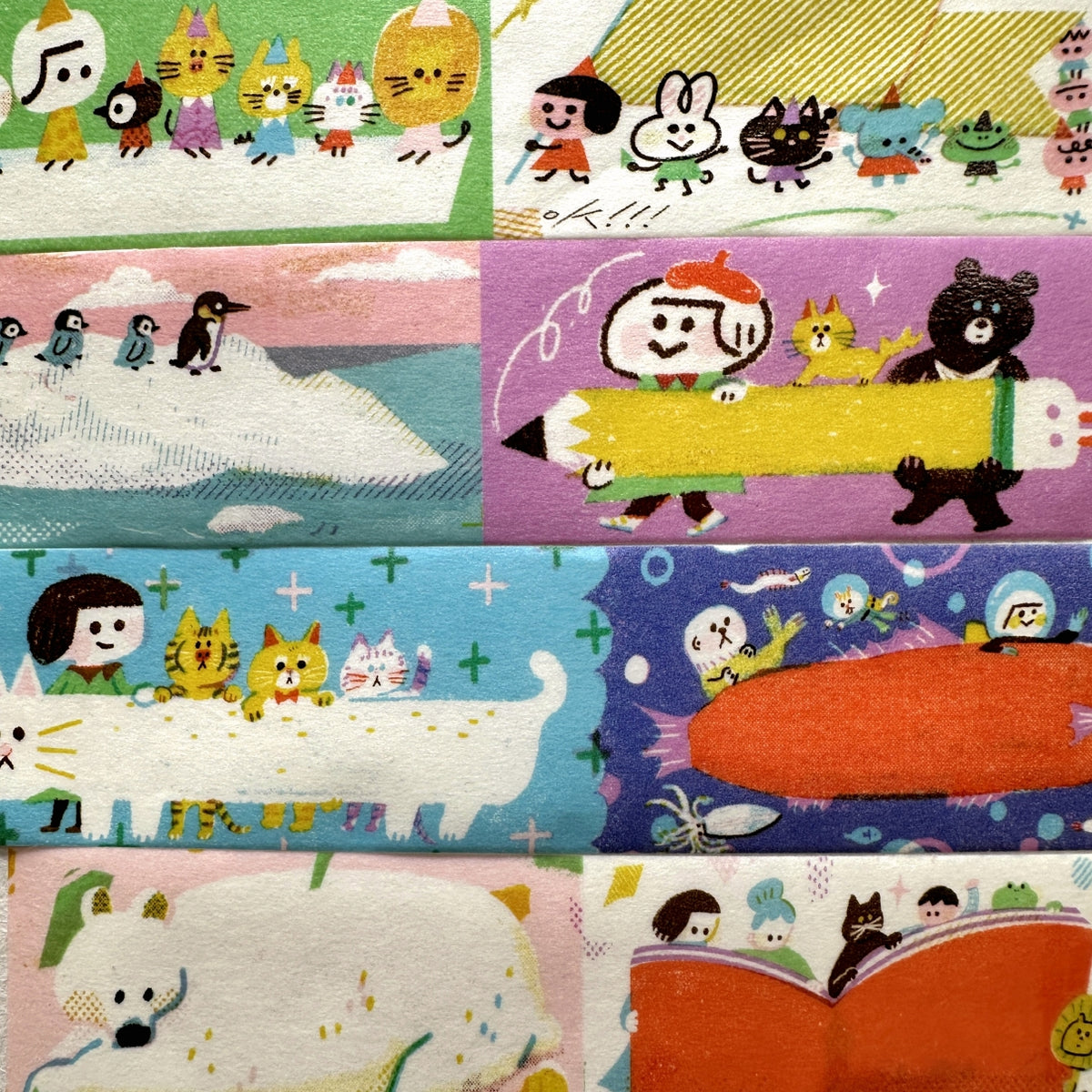 Dayuyoyo - Memo It! washi tape SAMPLES