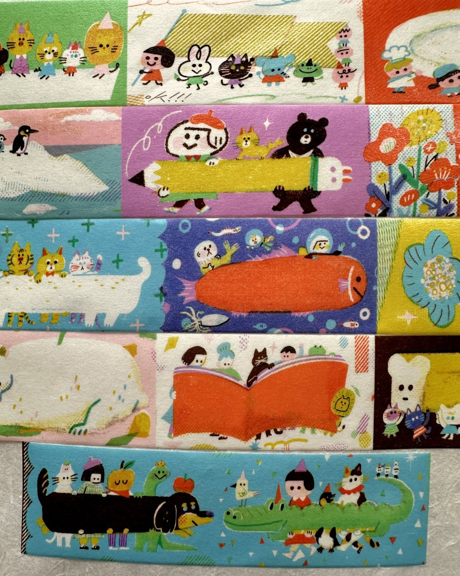 Dayuyoyo - Memo It! washi tape SAMPLES