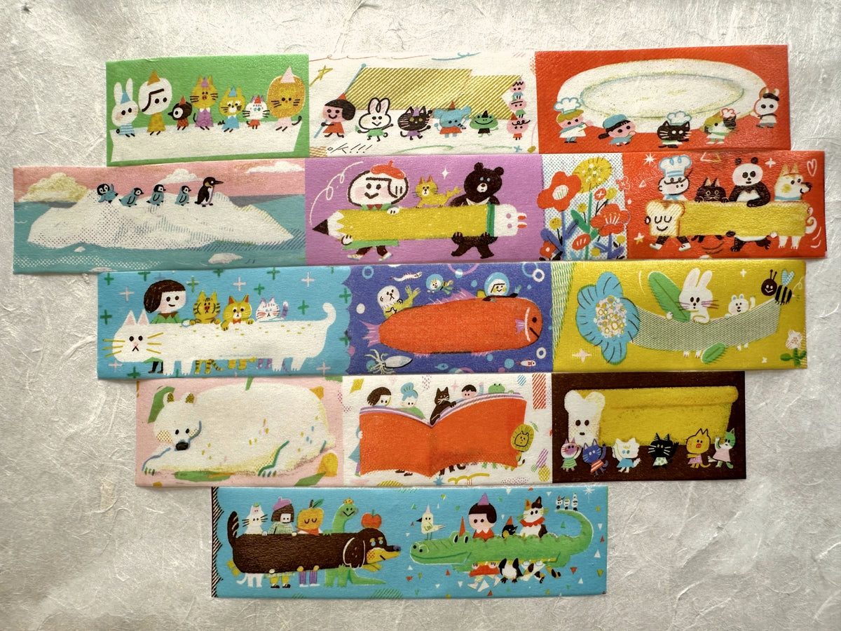 Dayuyoyo - Memo It! washi tape SAMPLES