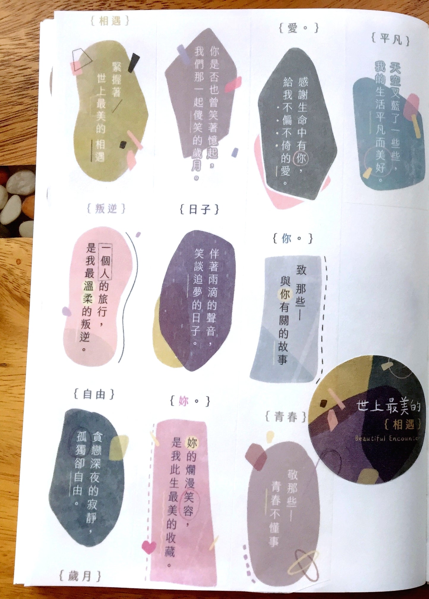 Deerforest - Beautiful Encounter washi tape SAMPLES