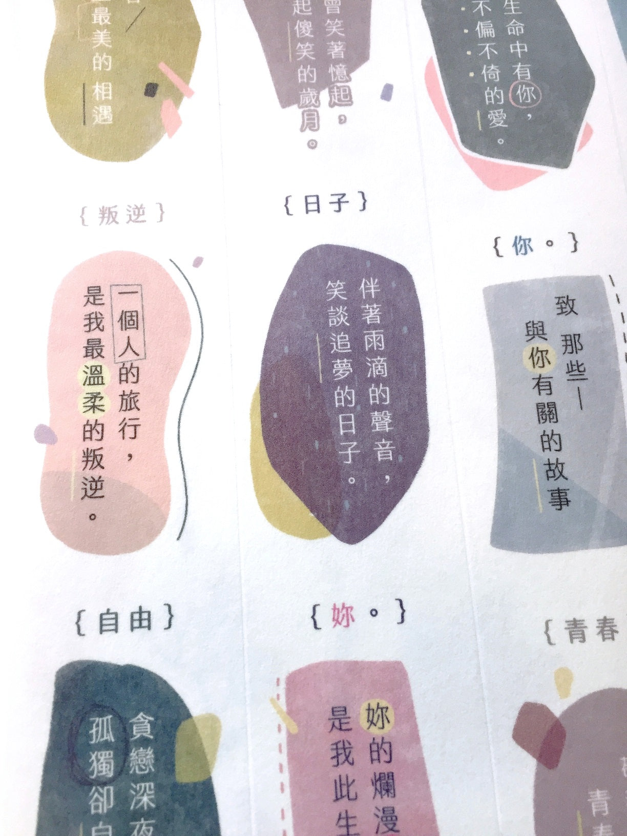 Deerforest - Beautiful Encounter washi tape SAMPLES