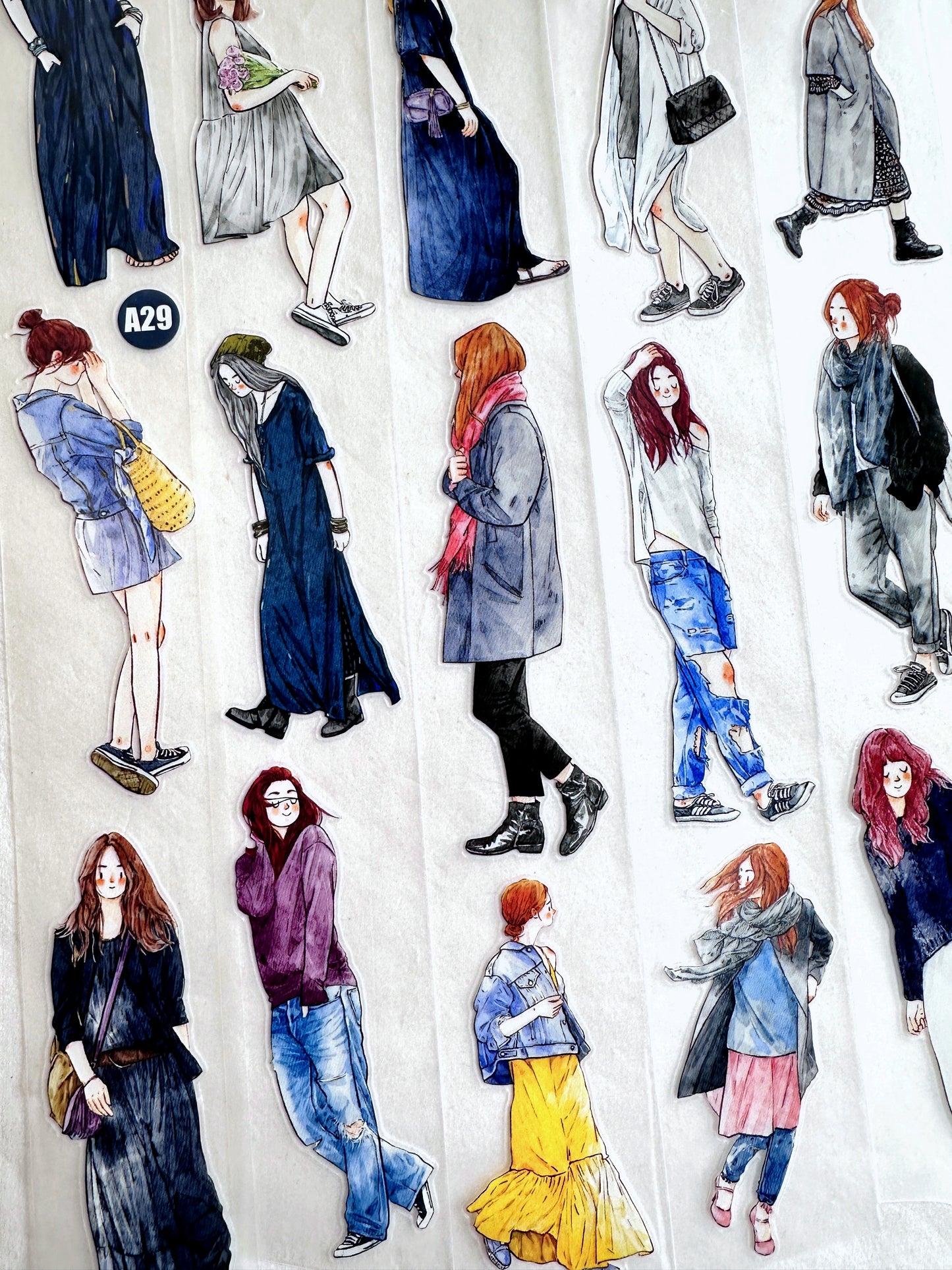 Ding Ding - Wander kiss-cut PET tape SAMPLES