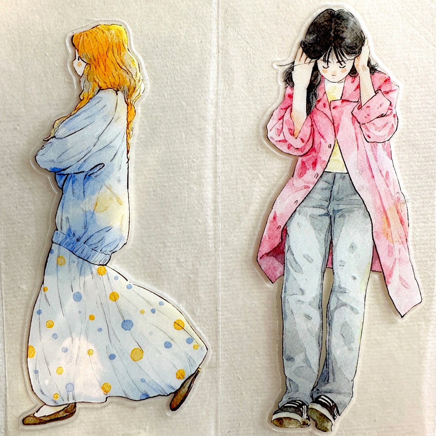 Ding Ding - Follow Your Heart kiss-cut PET tape SAMPLES