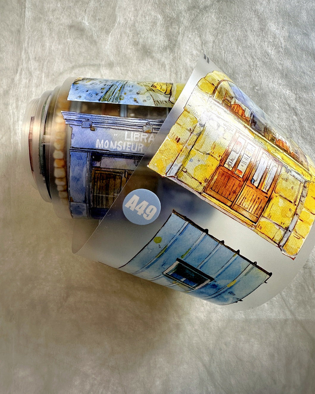 Ding Ding - Urban Journey PET tape (8 cm x 166 cm) SAMPLES