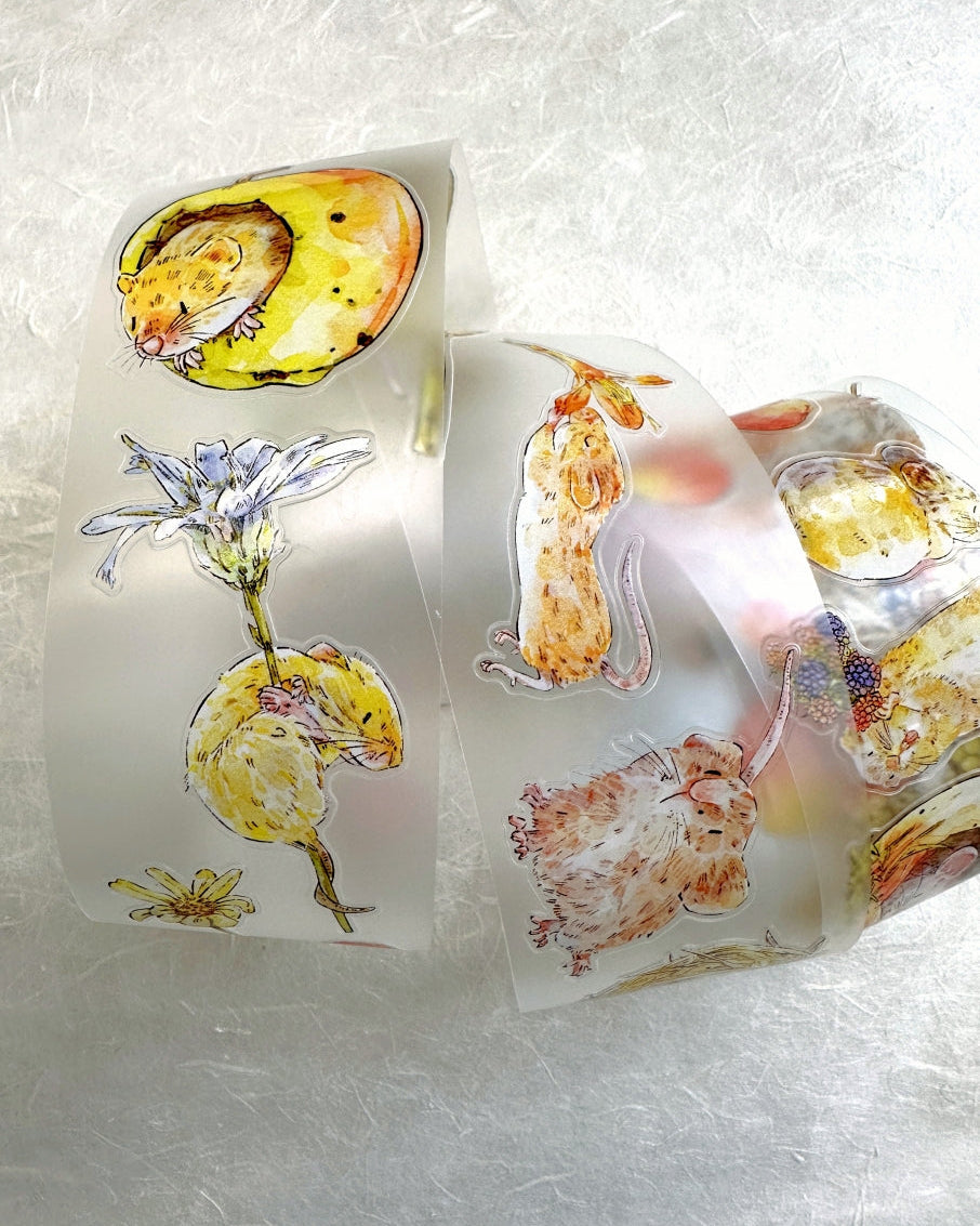Ding Ding - Squeak kiss-cut PET tape (5 cm x 166 cm) SAMPLES