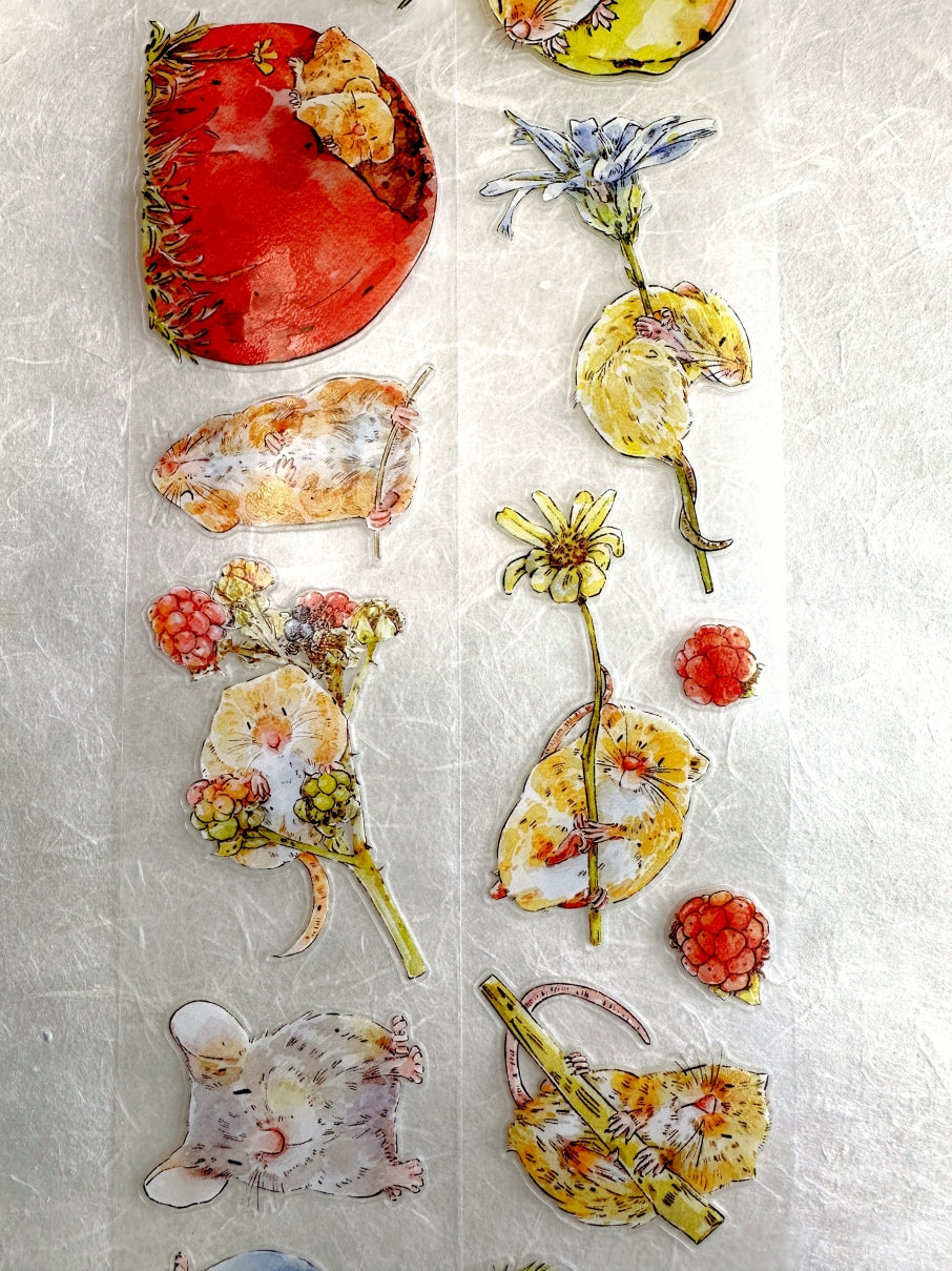 Ding Ding - Squeak kiss-cut PET tape (5 cm x 166 cm) SAMPLES