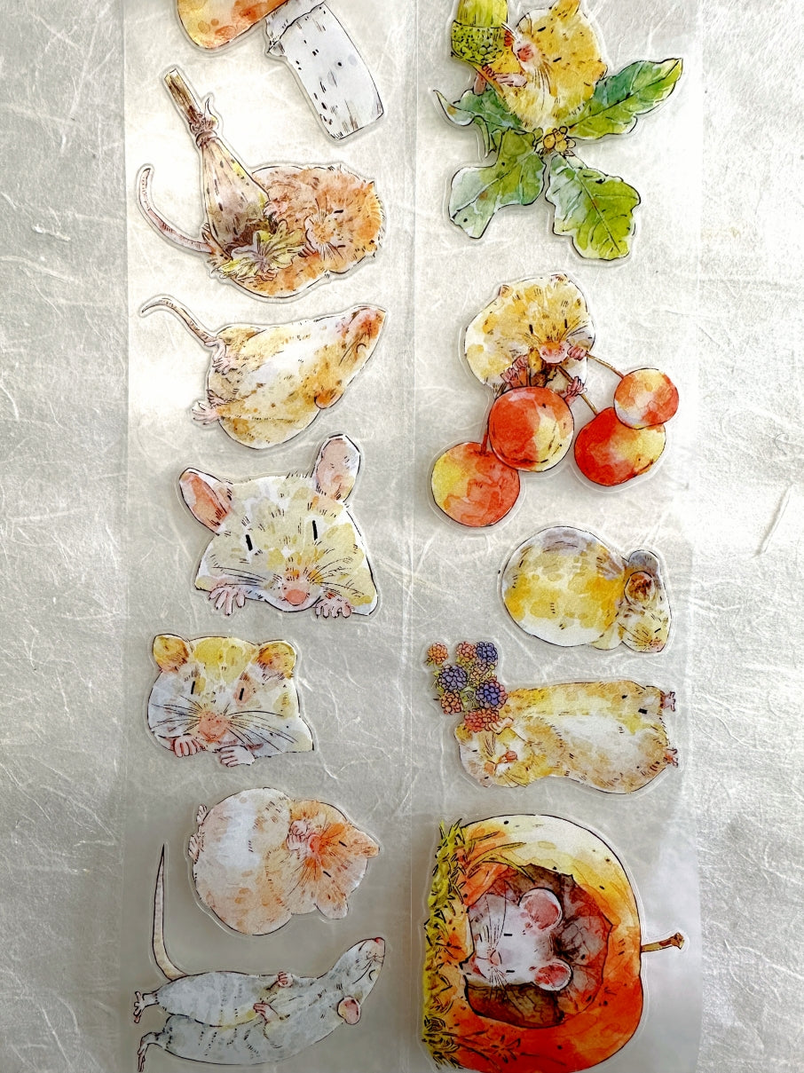 Ding Ding - Squeak kiss-cut PET tape (5 cm x 166 cm) SAMPLES