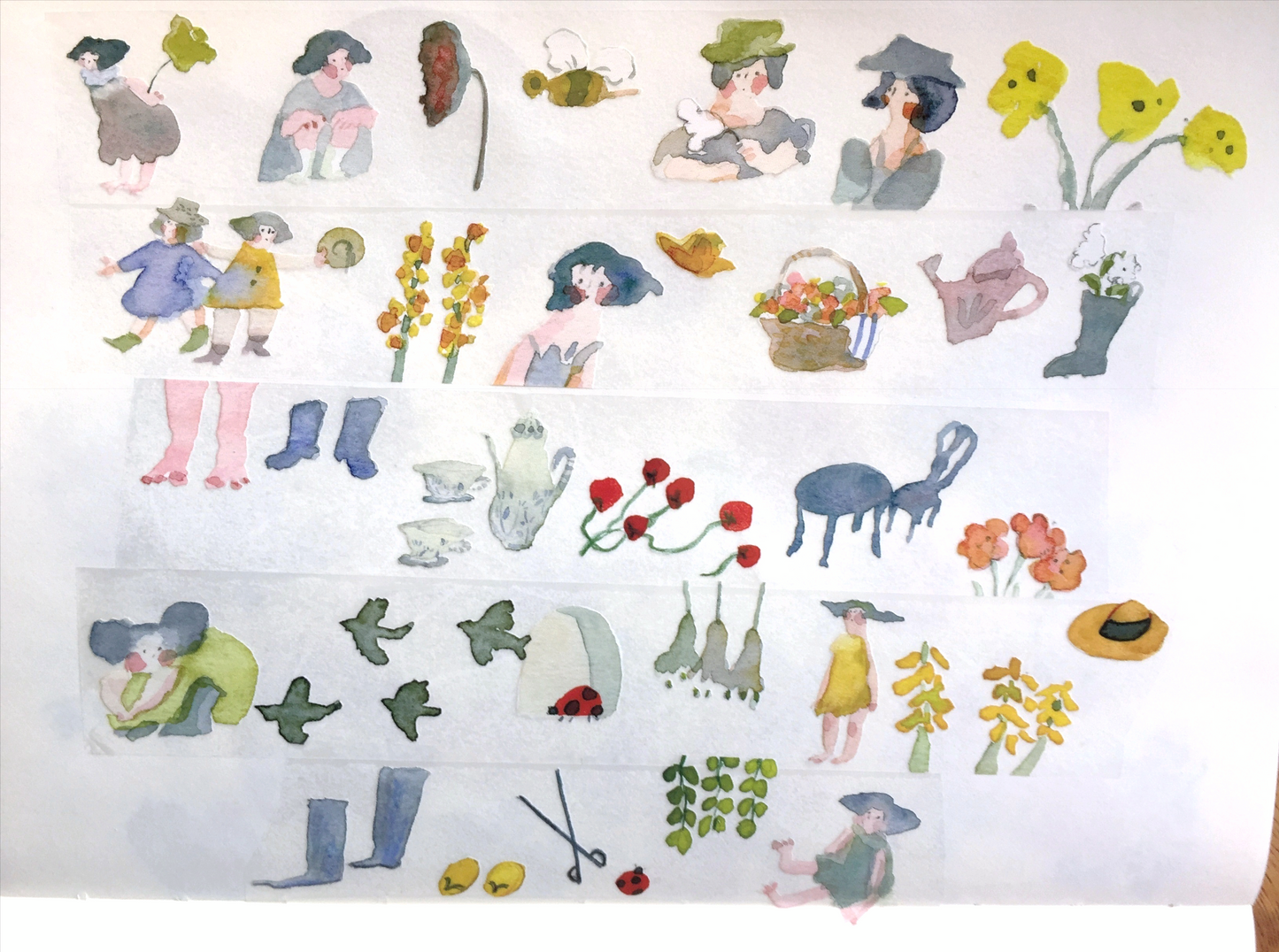 Dodolulu - A Beautiful Day PET tape SAMPLES
