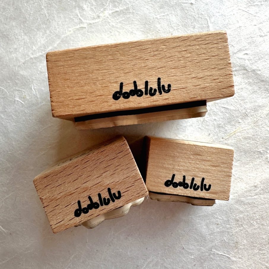 Dodolulu - Couch Potato rubber stamp set [Pre-loved]