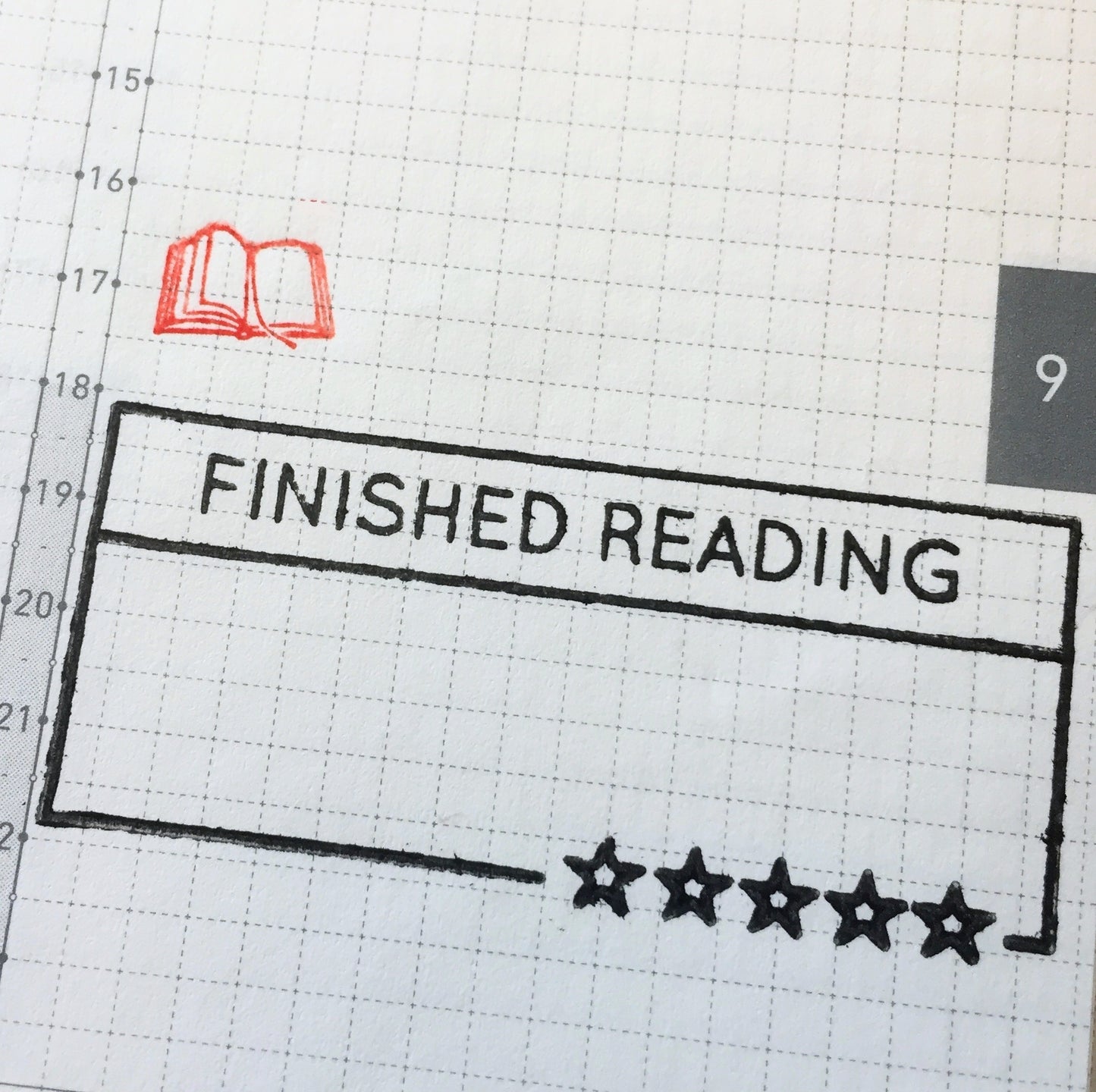 Non-designer - many stamps for bullet journaling | *USED* Destash items [Pre-Loved]