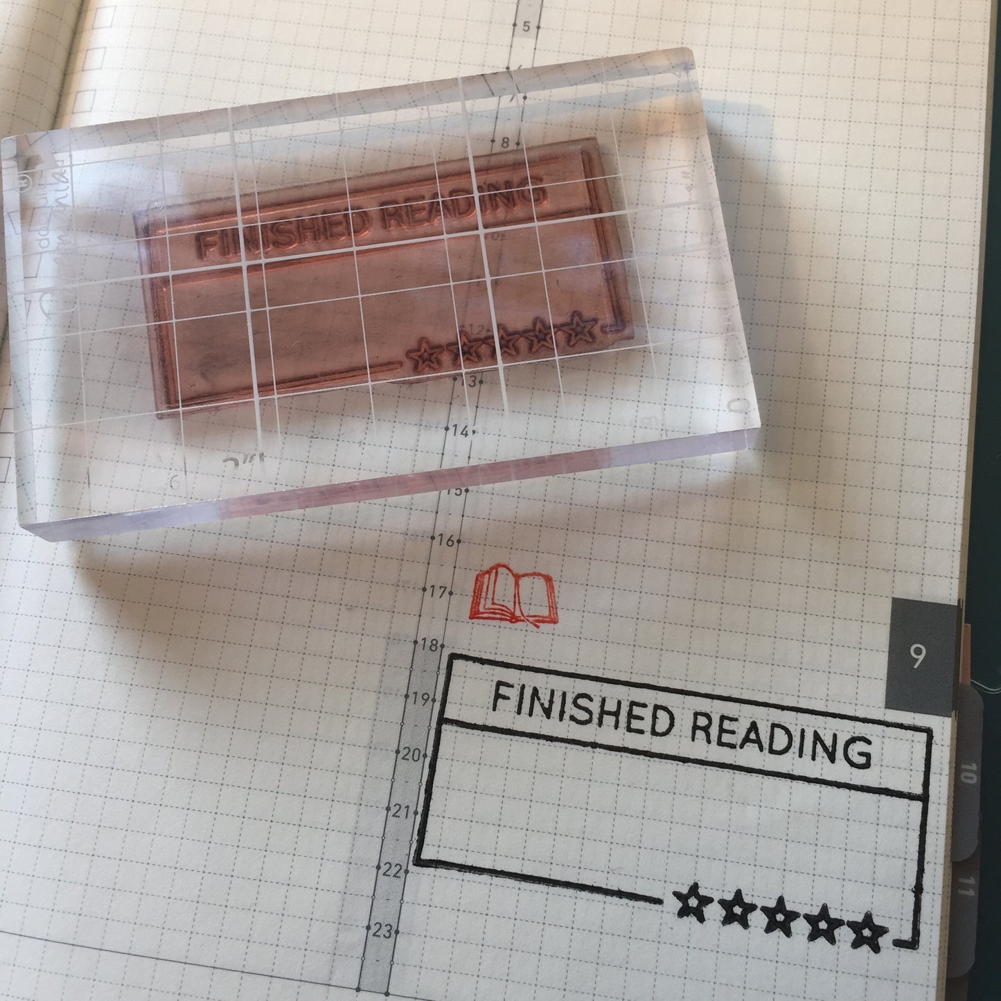 Non-designer - many stamps for bullet journaling | *USED* Destash items [Pre-Loved]