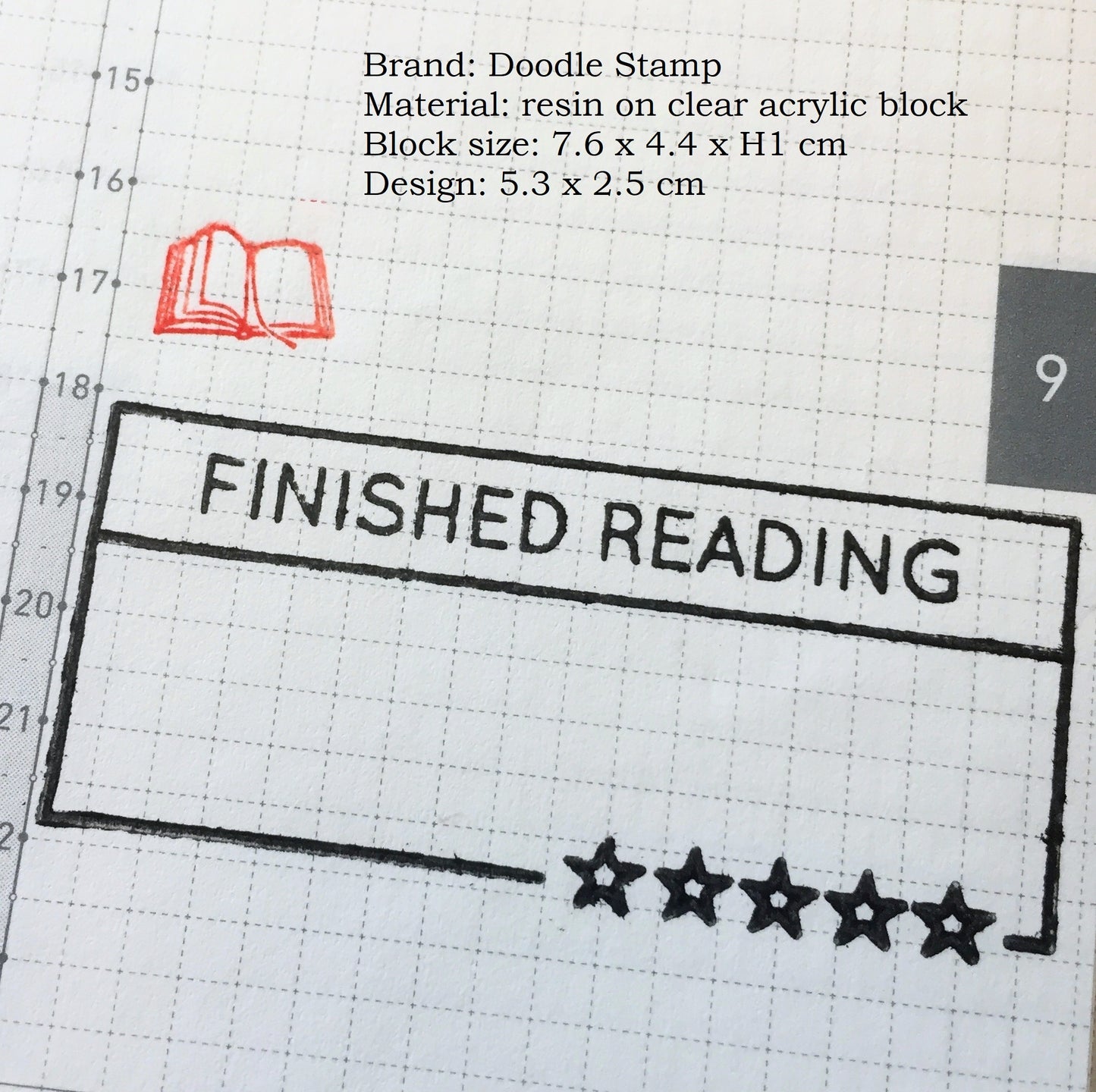 Non-designer - many stamps for bullet journaling | *USED* Destash items [Pre-Loved]