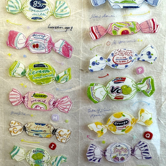 Dover - Candy! kiss-cut PET tape SAMPLES