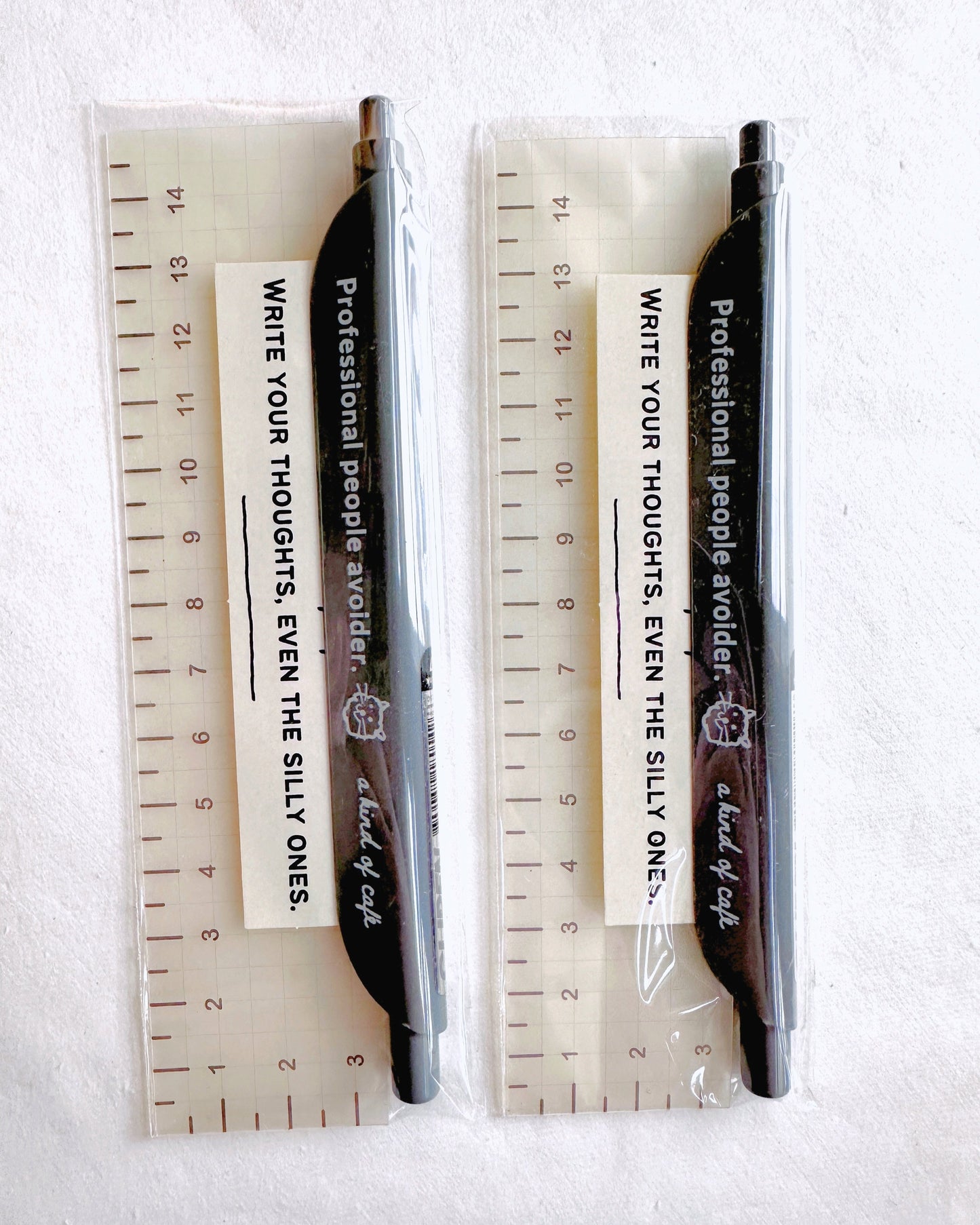 A Kind of Café - "Professional people avoider" clip pen