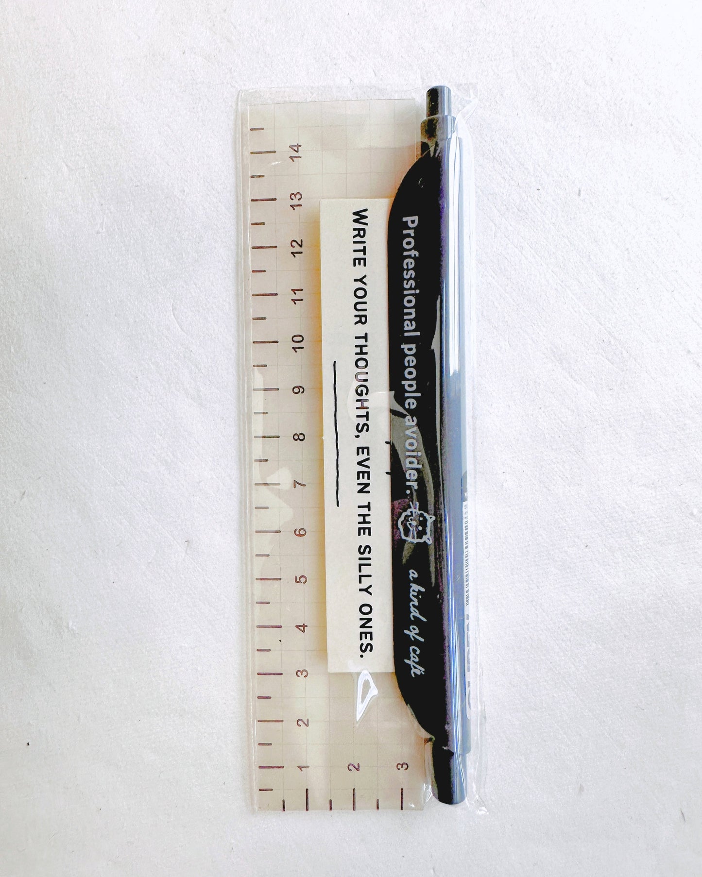 A Kind of Café - "Professional people avoider" clip pen