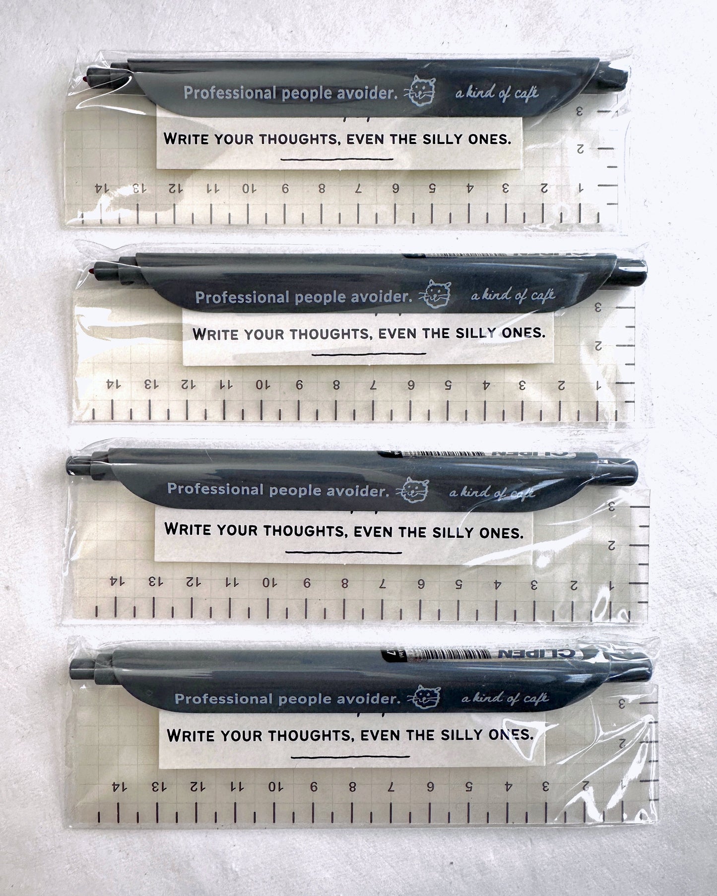 A Kind of Café - "Professional people avoider" clip pen