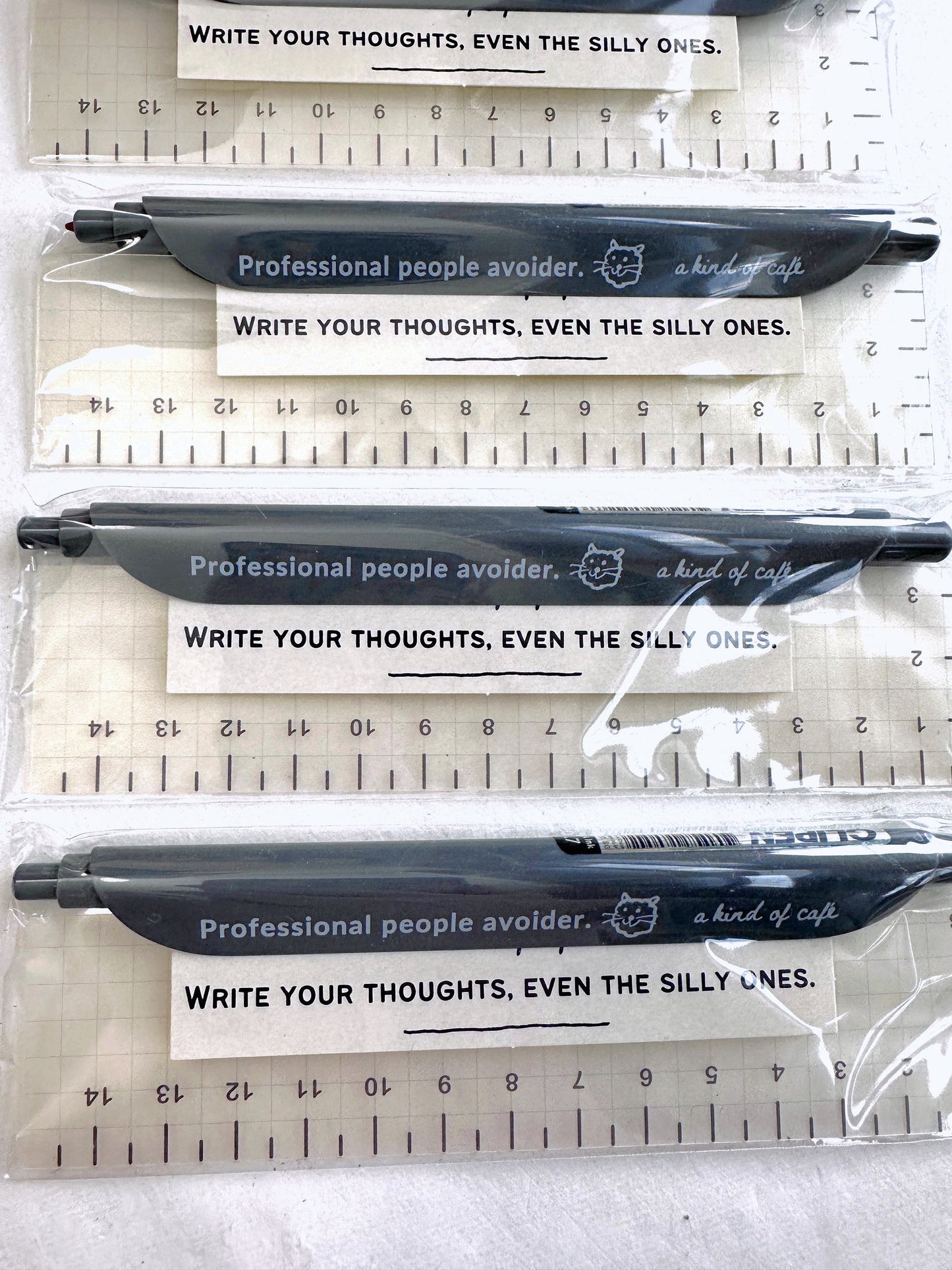 A Kind of Café - "Professional people avoider" clip pen
