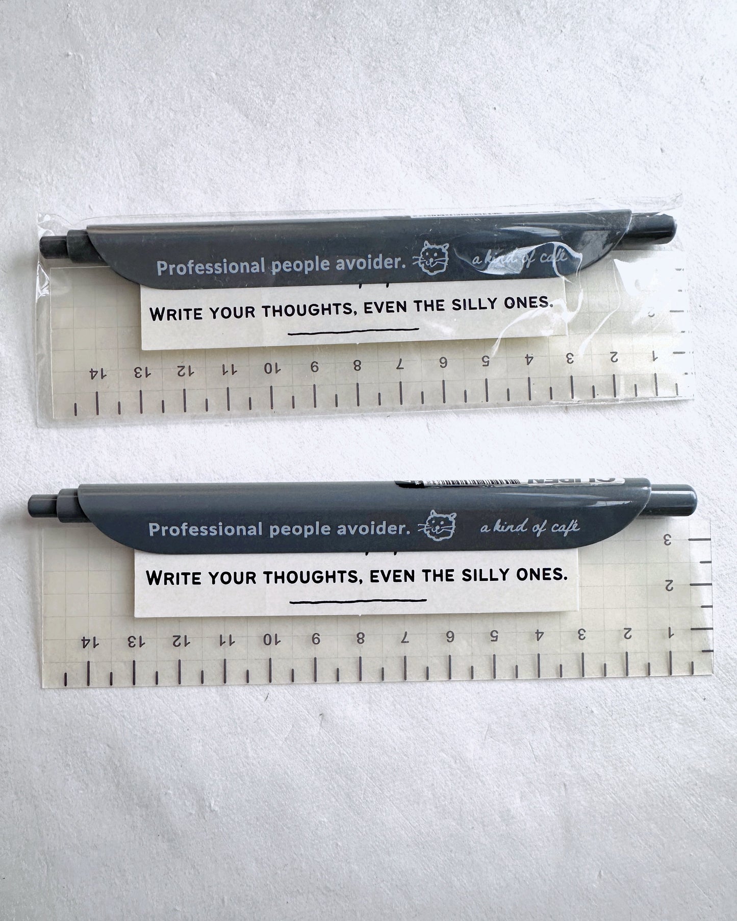 A Kind of Café - "Professional people avoider" clip pen