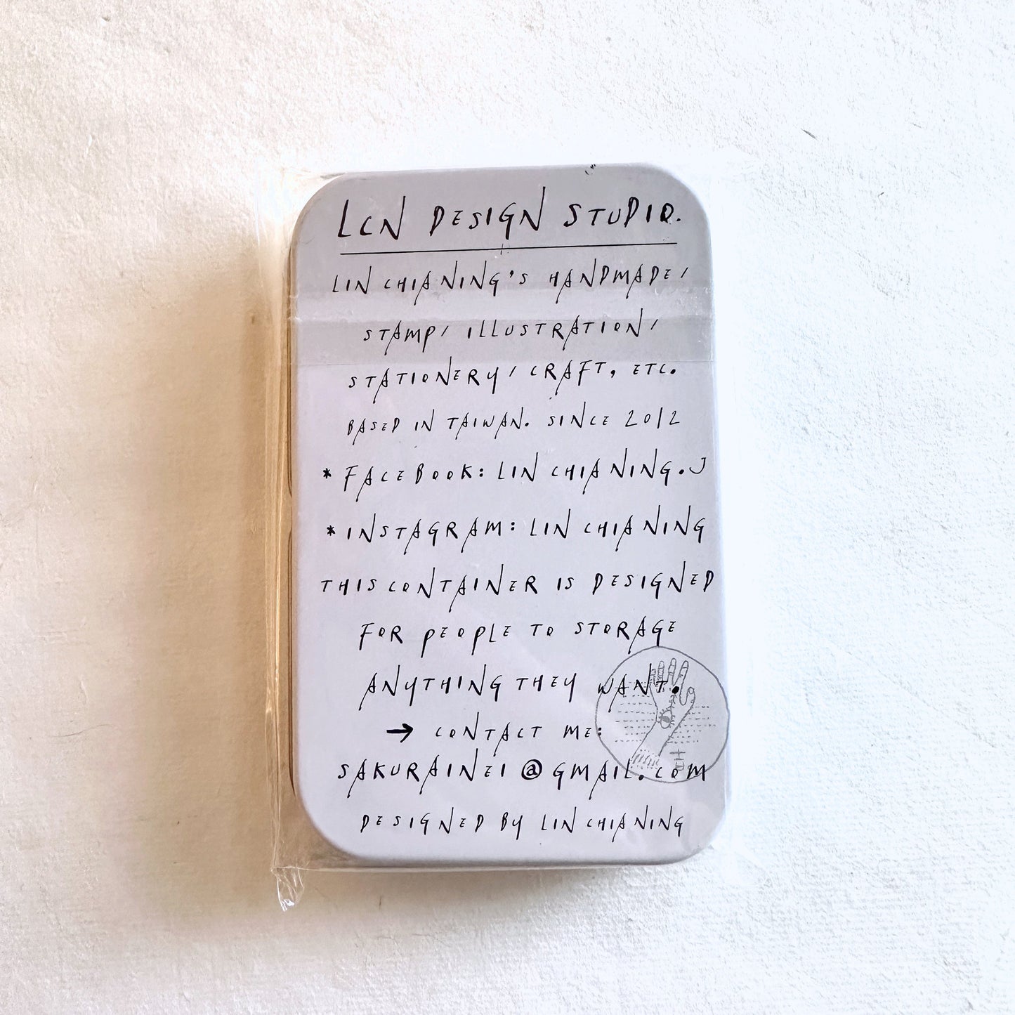 Lin Chia Ning - Ephemera Storage Tins