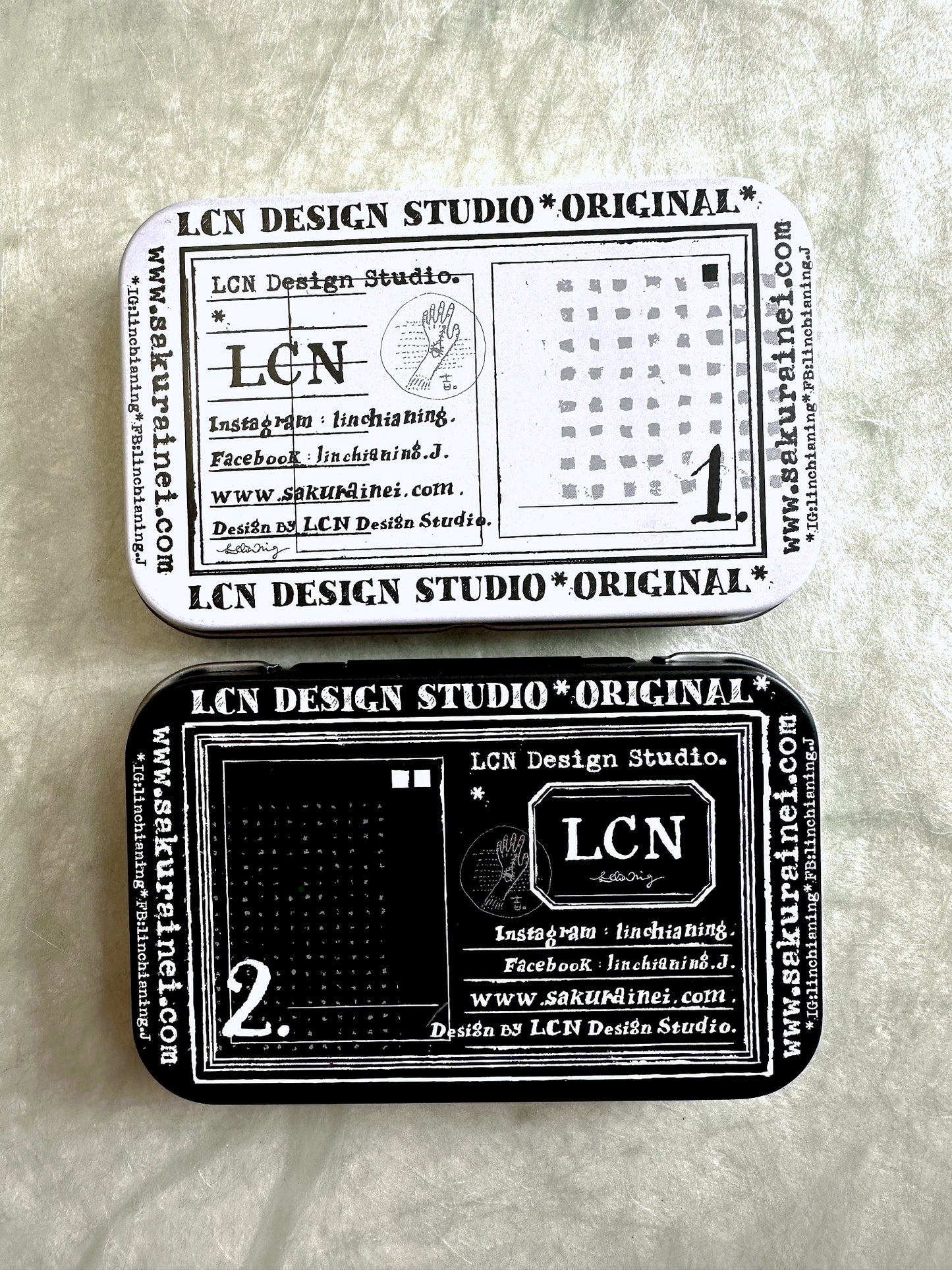 Lin Chia Ning - Ephemera Storage Tins