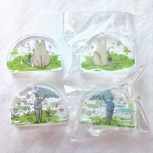 Modaizhi - Cat Attendant acrylic planner clips