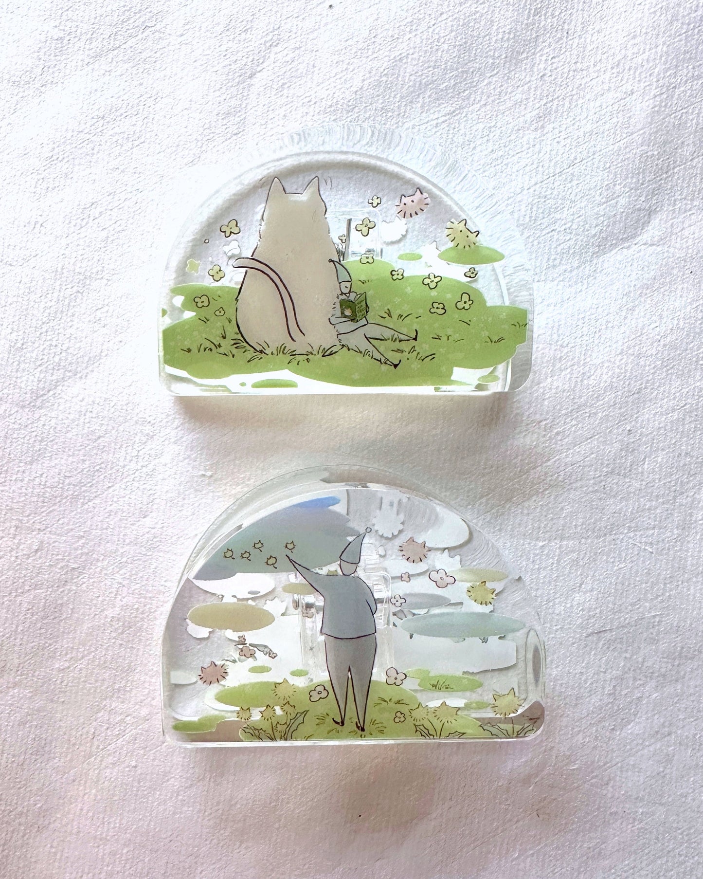Modaizhi - Cat Attendant acrylic planner clips