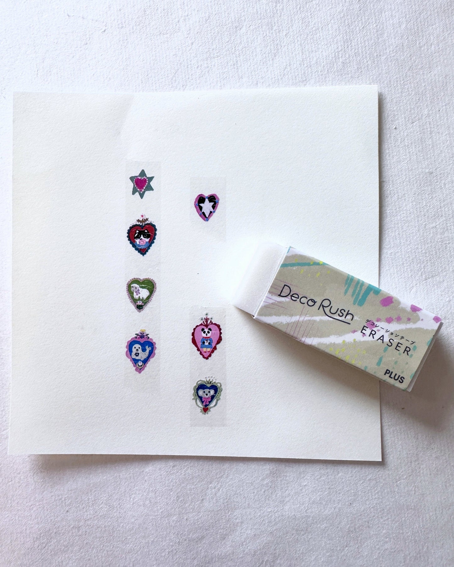 PLUS Deco Rush - Exclusive eraser for Deco Rush roller tapes