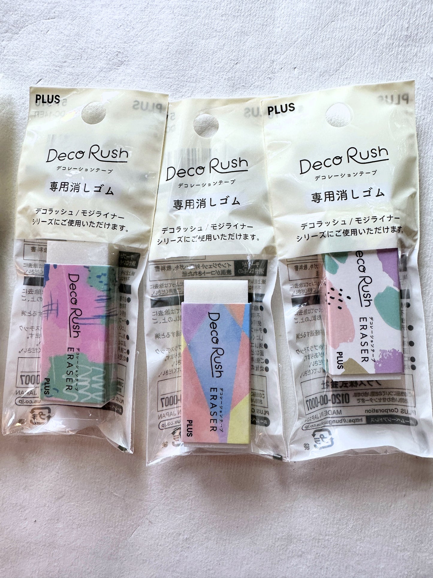 PLUS Deco Rush - Exclusive eraser for Deco Rush roller tapes