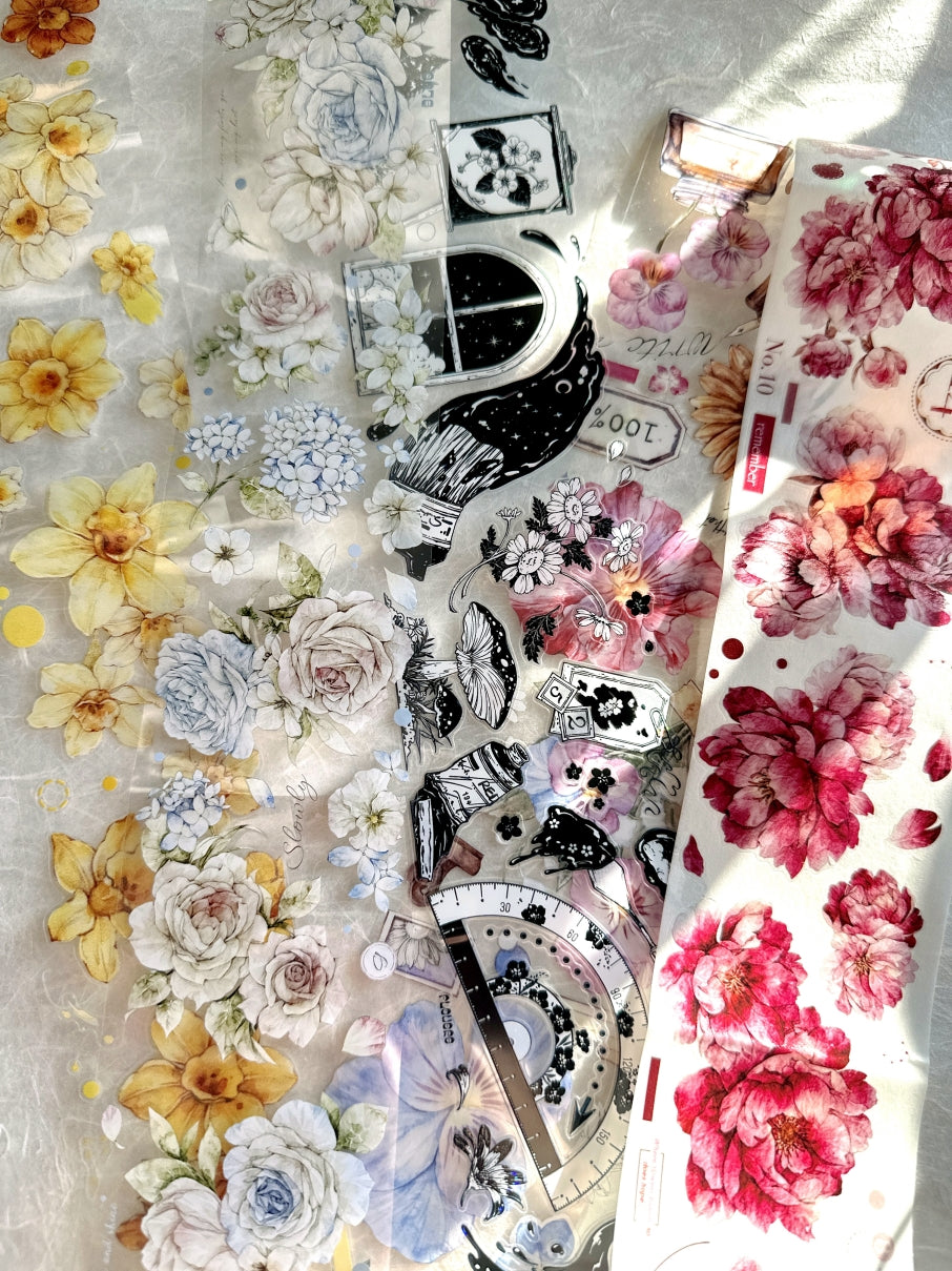 DESTASH - bundle of MANY tape sample freebies