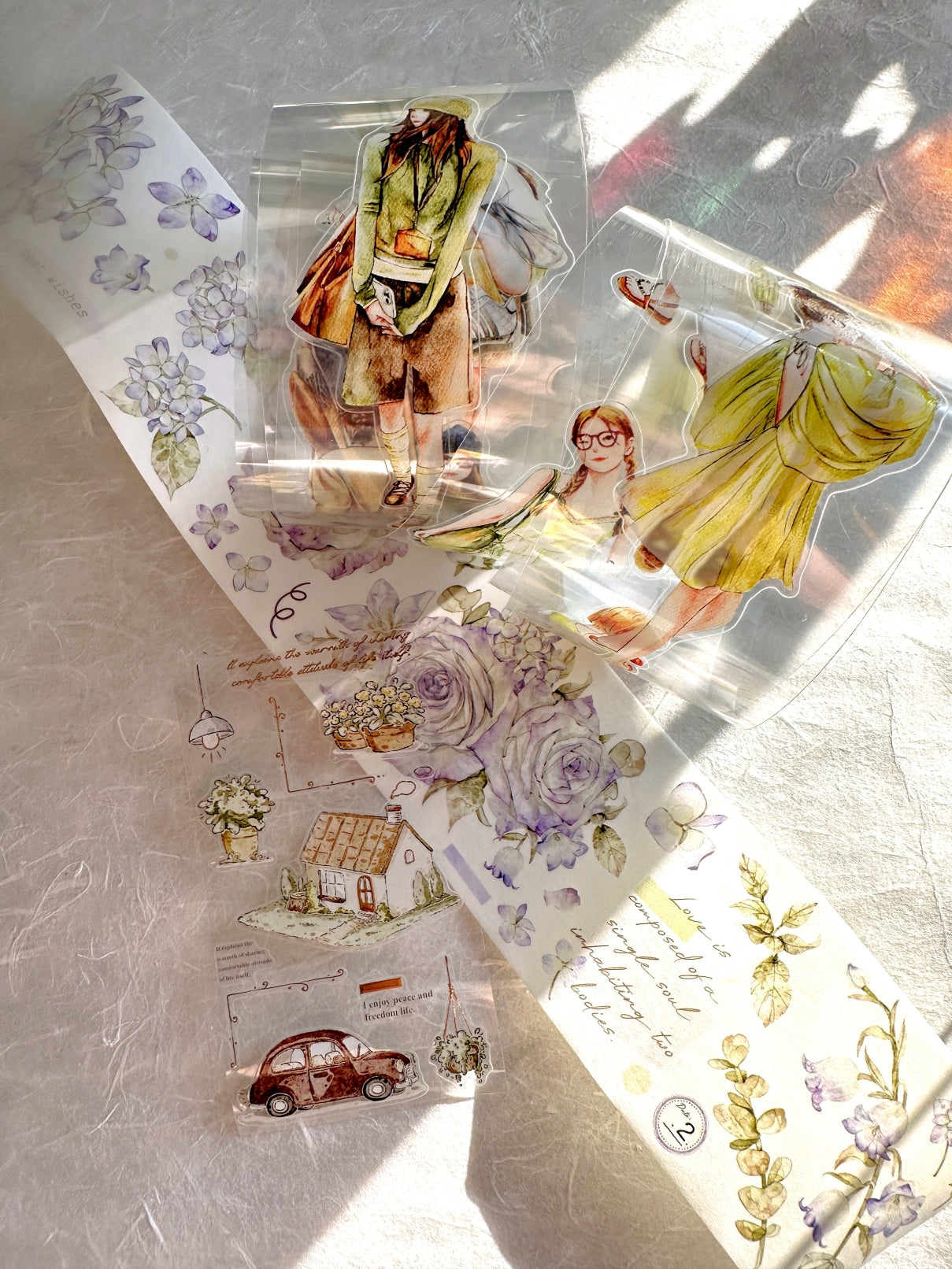DESTASH - bundle of MANY tape sample freebies