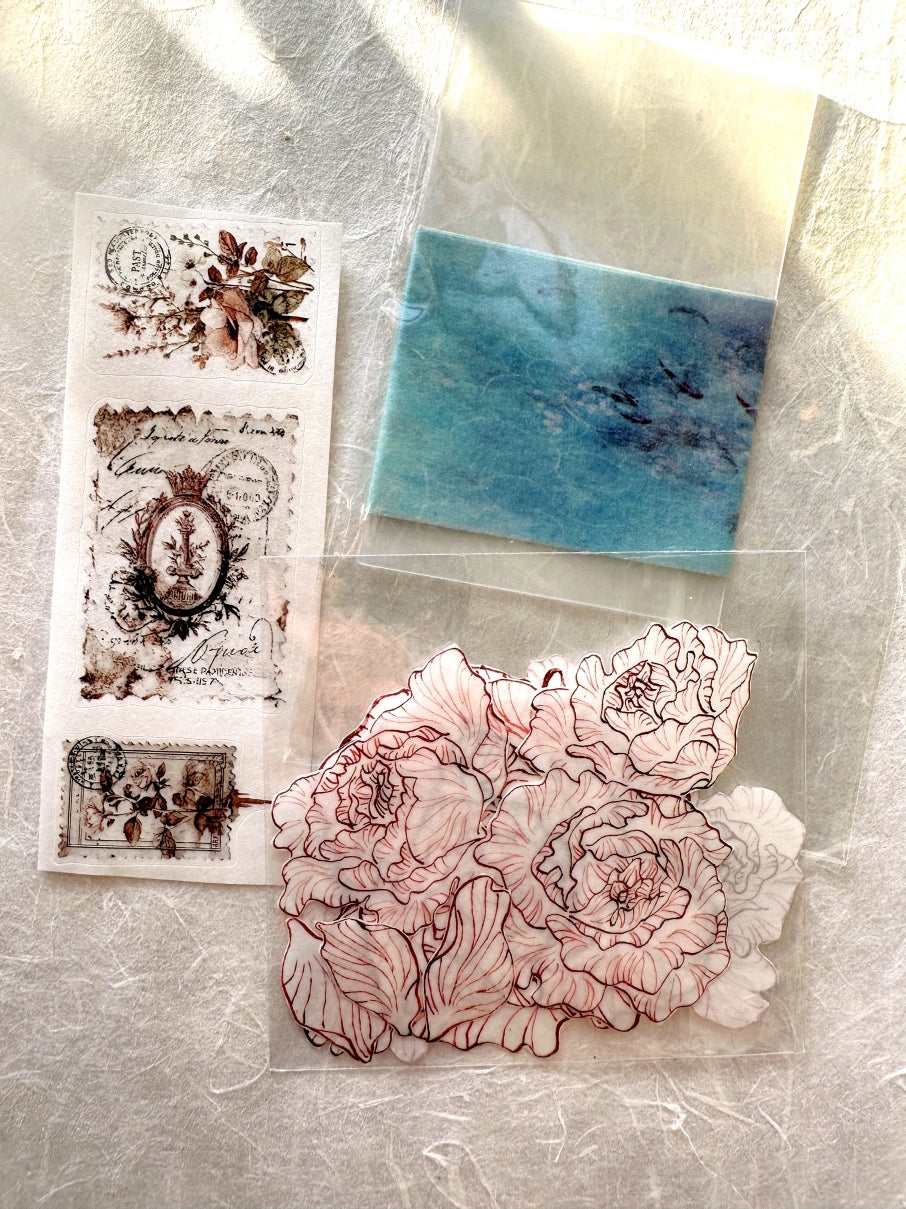 DESTASH - bundle of MANY tape sample freebies