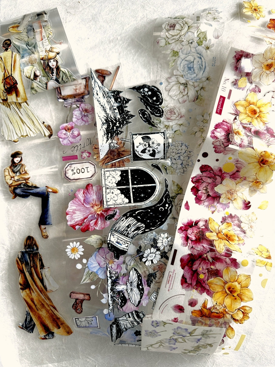 DESTASH - bundle of MANY tape sample freebies