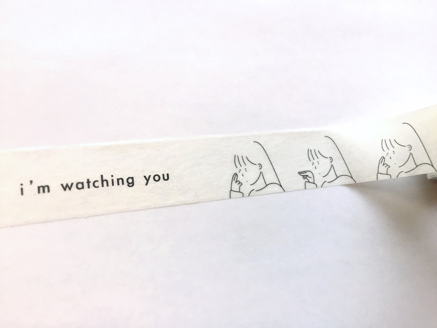 Ease Around (Thailand) - I'm Watching You washi tape SAMPLES