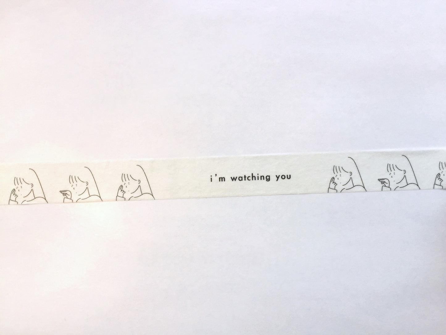 Ease Around (Thailand) - I'm Watching You washi tape SAMPLES