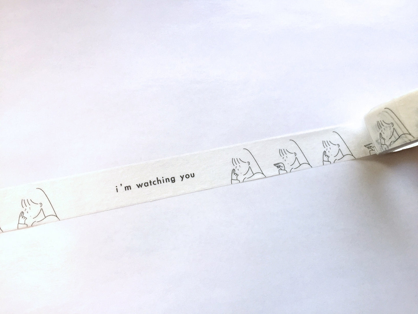 Ease Around (Thailand) - I'm Watching You washi tape SAMPLES