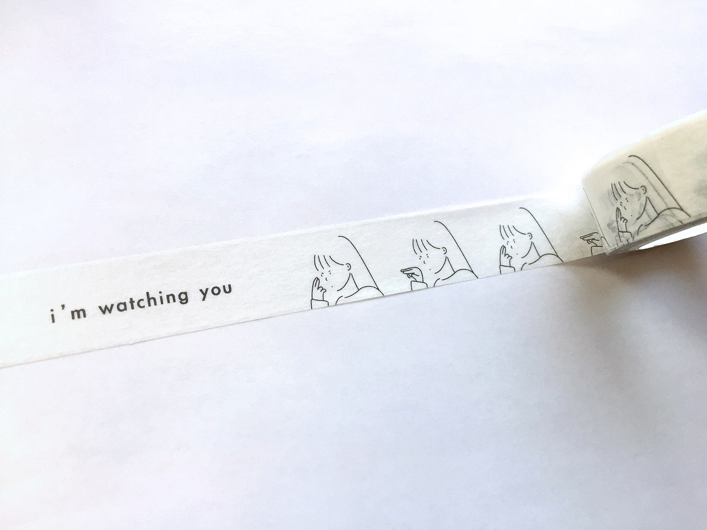 Ease Around (Thailand) - I'm Watching You washi tape SAMPLES