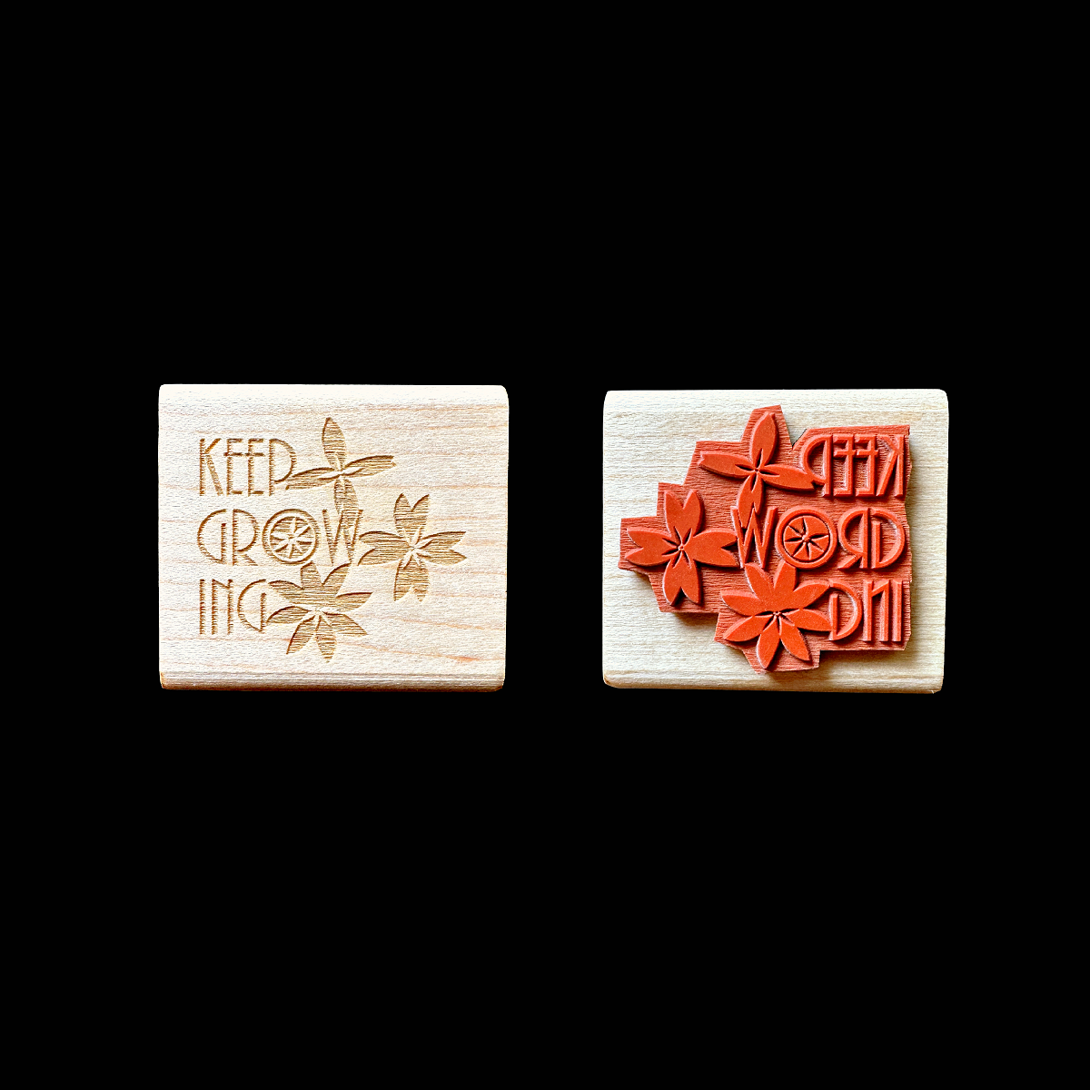 TAOthings Studio - Keep Growing rubber stamp