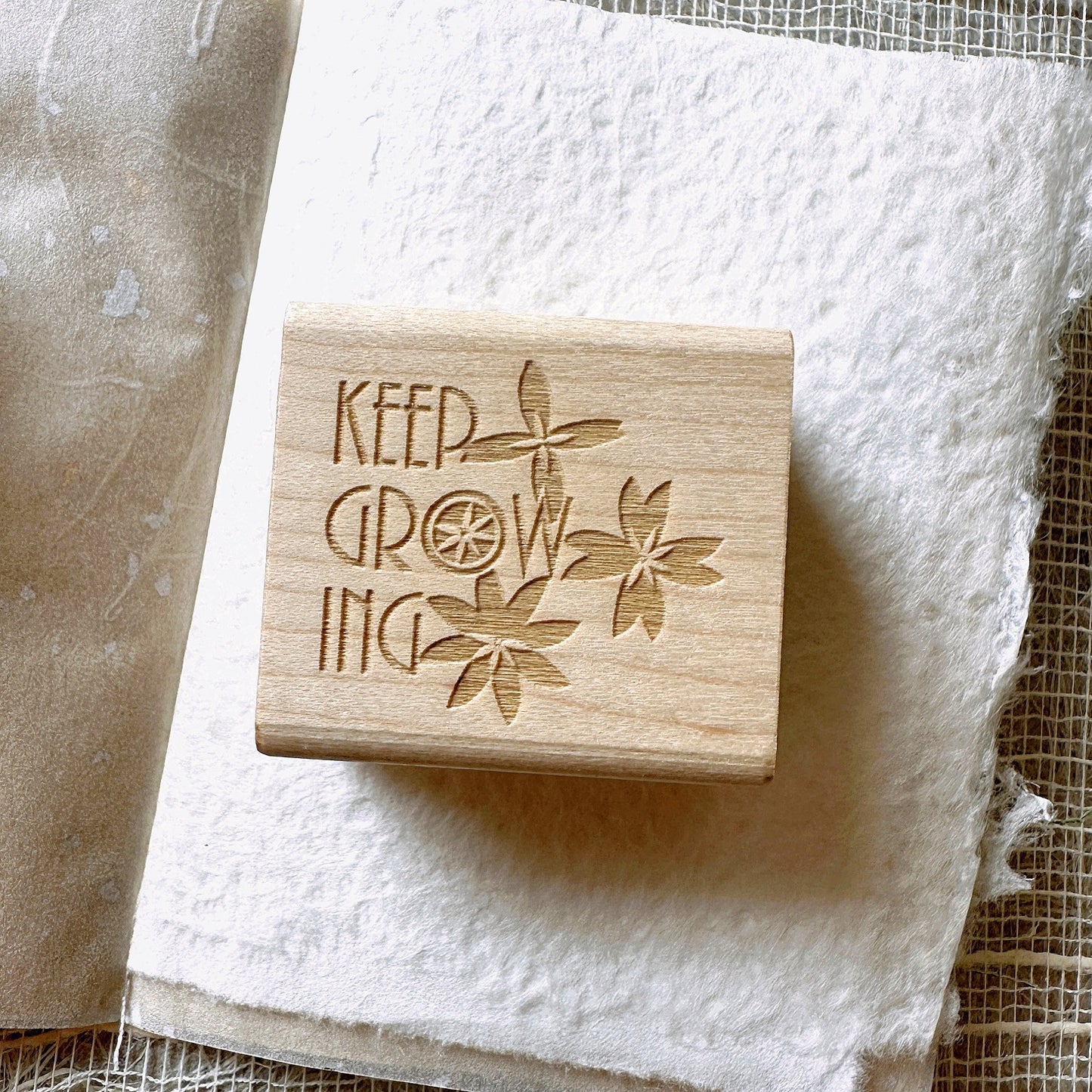 TAOthings Studio - Keep Growing rubber stamp