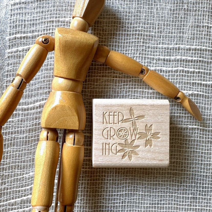 TAOthings Studio - Keep Growing rubber stamp
