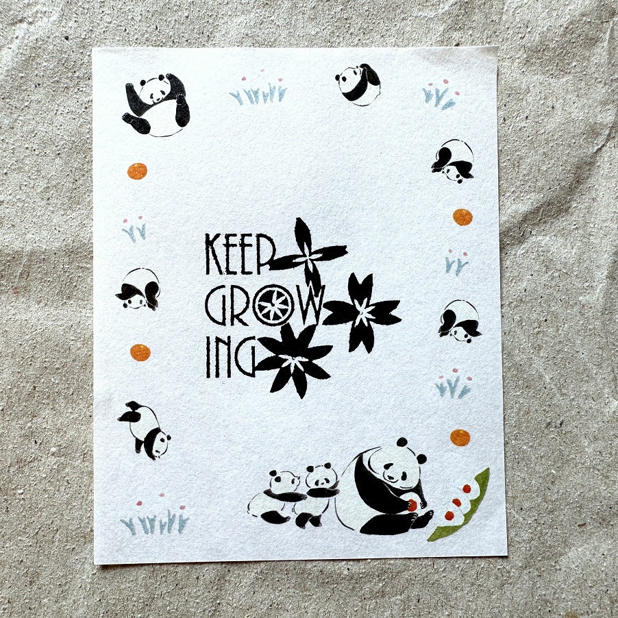 TAOthings Studio - Keep Growing rubber stamp