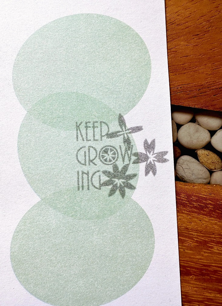 TAOthings Studio - Keep Growing rubber stamp