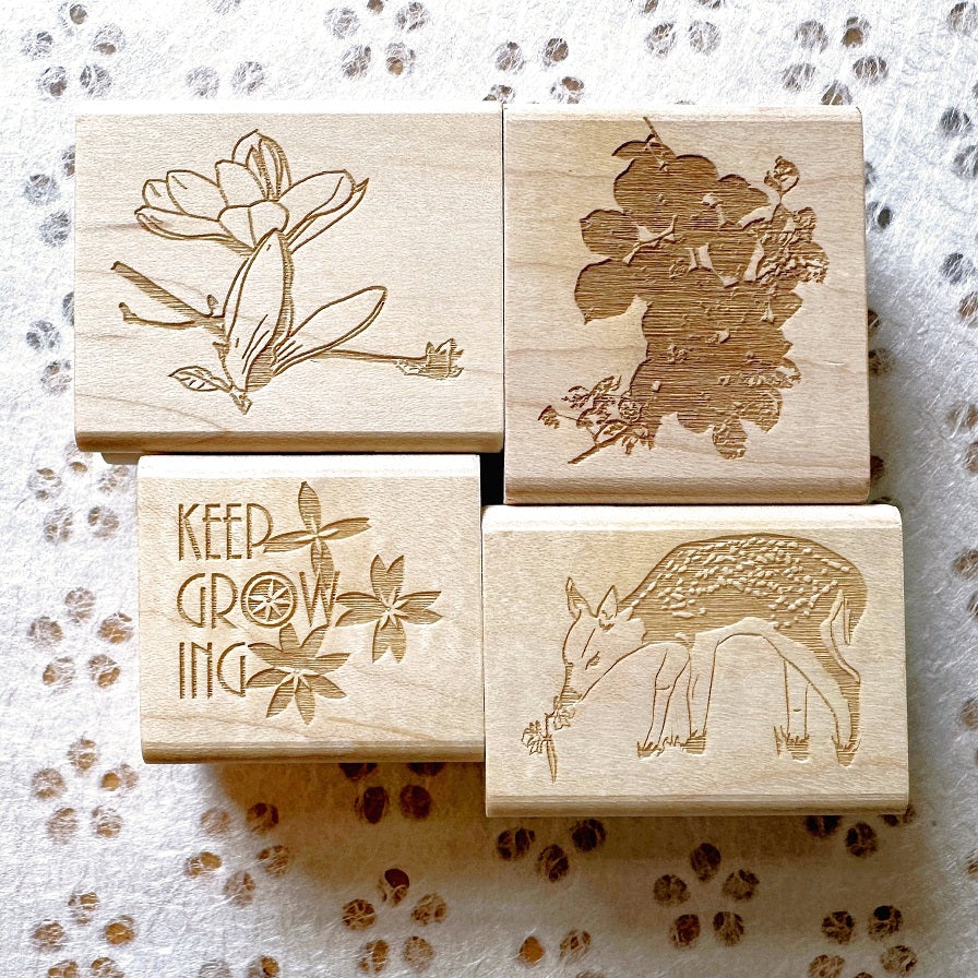 TAOthings Studio - Keep Growing rubber stamp
