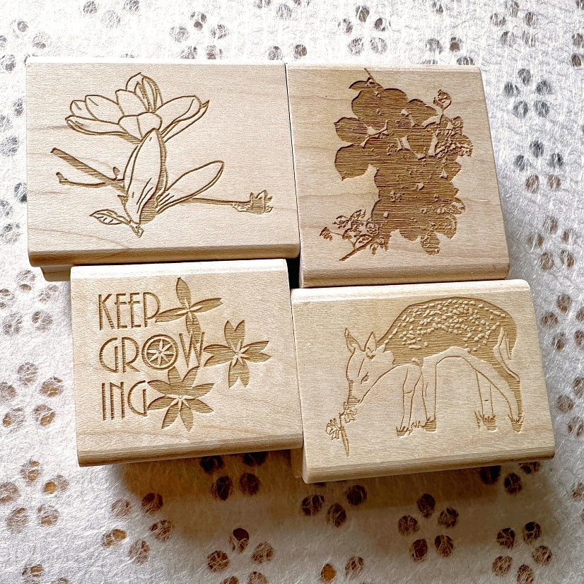 TAOthings Studio - Keep Growing rubber stamp