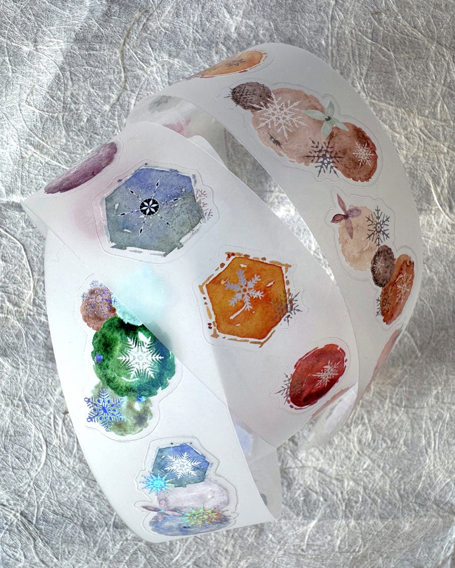 Fairy Maru - Bubble World Vol. 10 laser silver kiss-cut PET tape SAMPLES