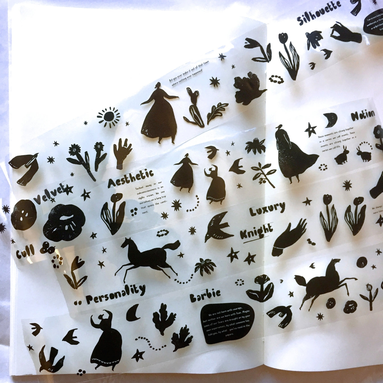 F Studio - Velvet PET tape SAMPLES