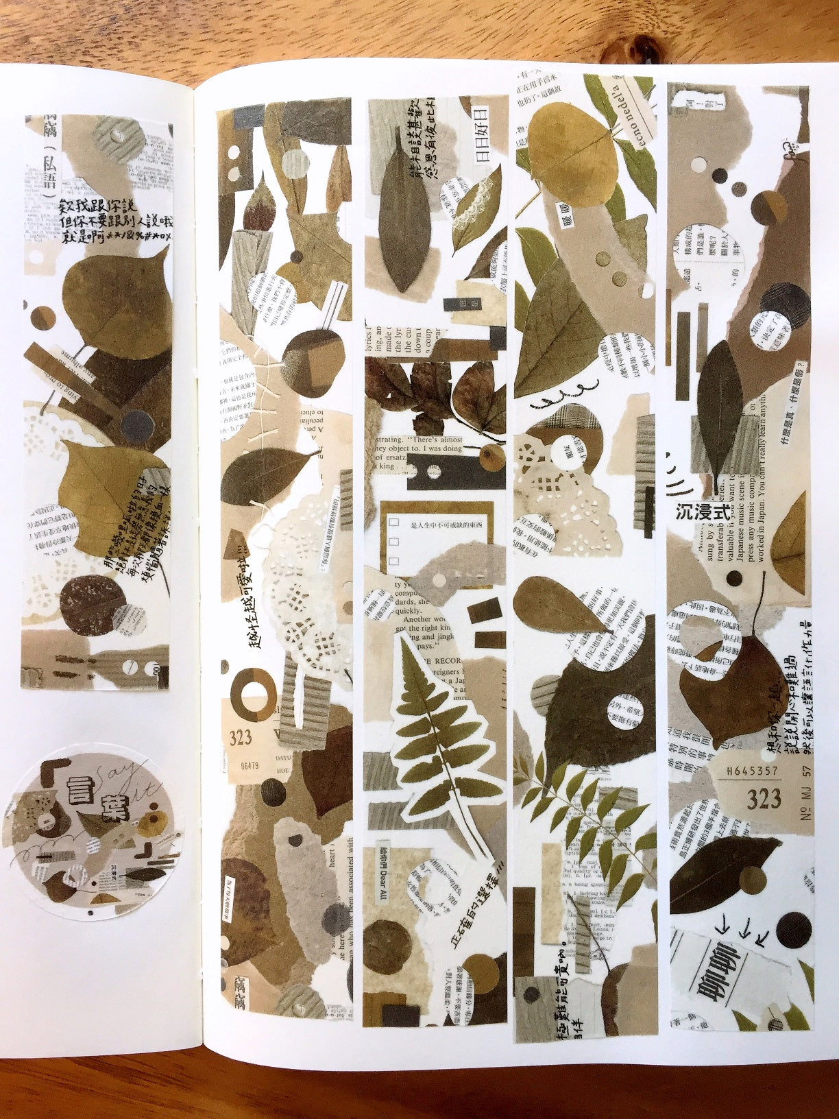 Fafa - Say It washi tape SAMPLES