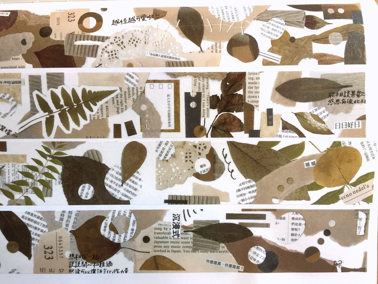 Fafa - Say It washi tape SAMPLES