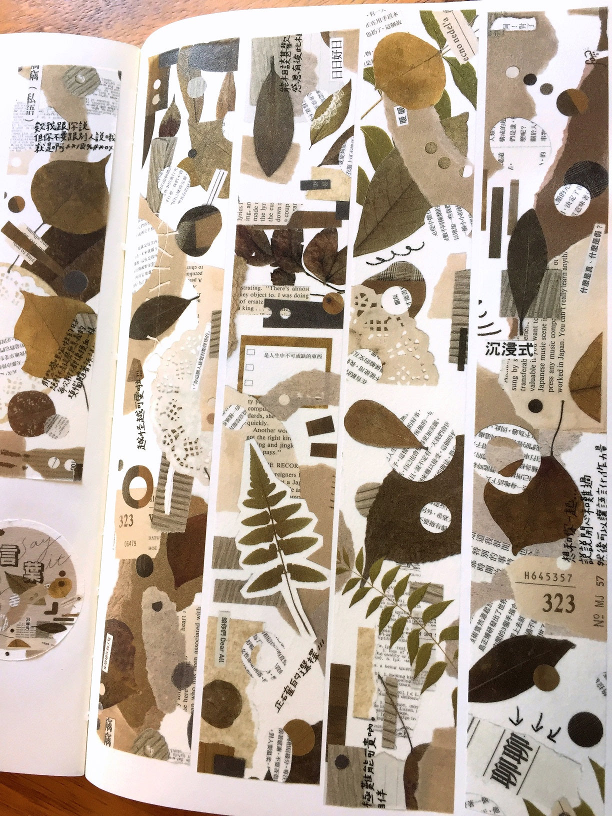 Fafa - Say It washi tape SAMPLES