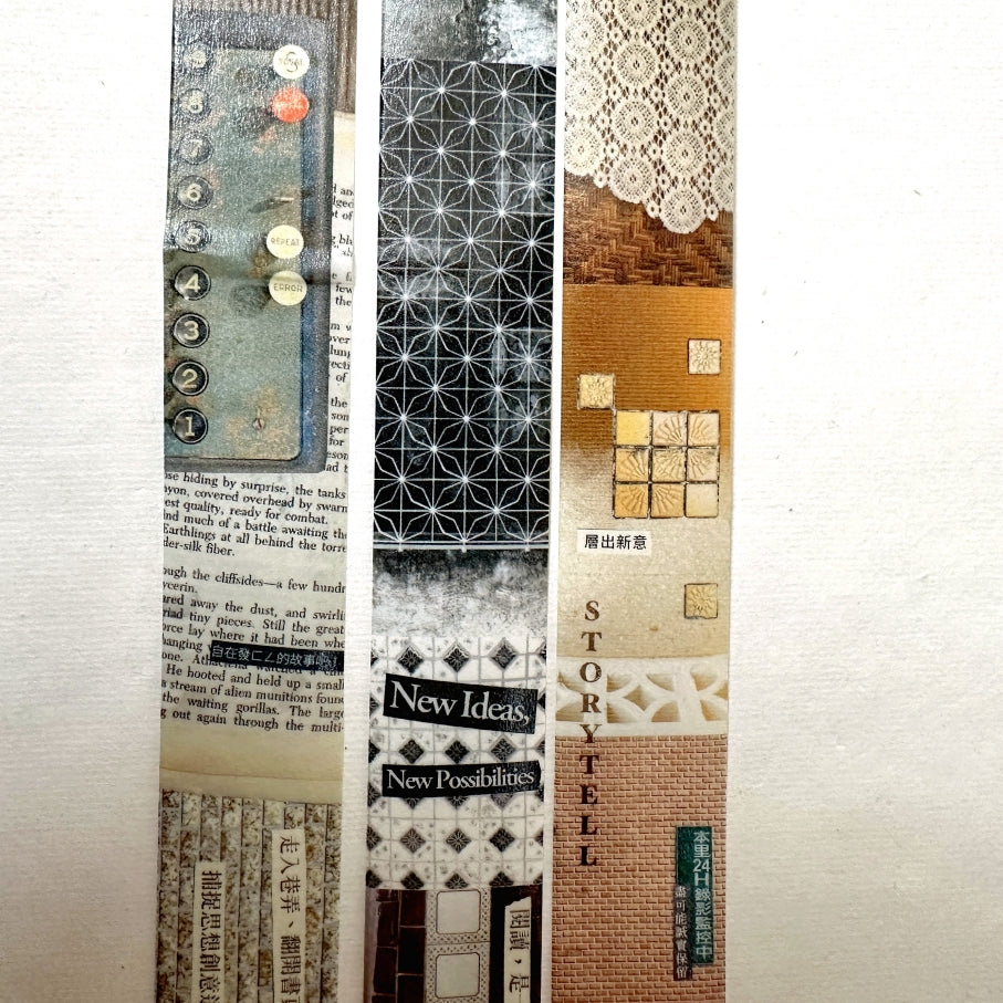 Fafa - Walking 8 washi tape SAMPLES