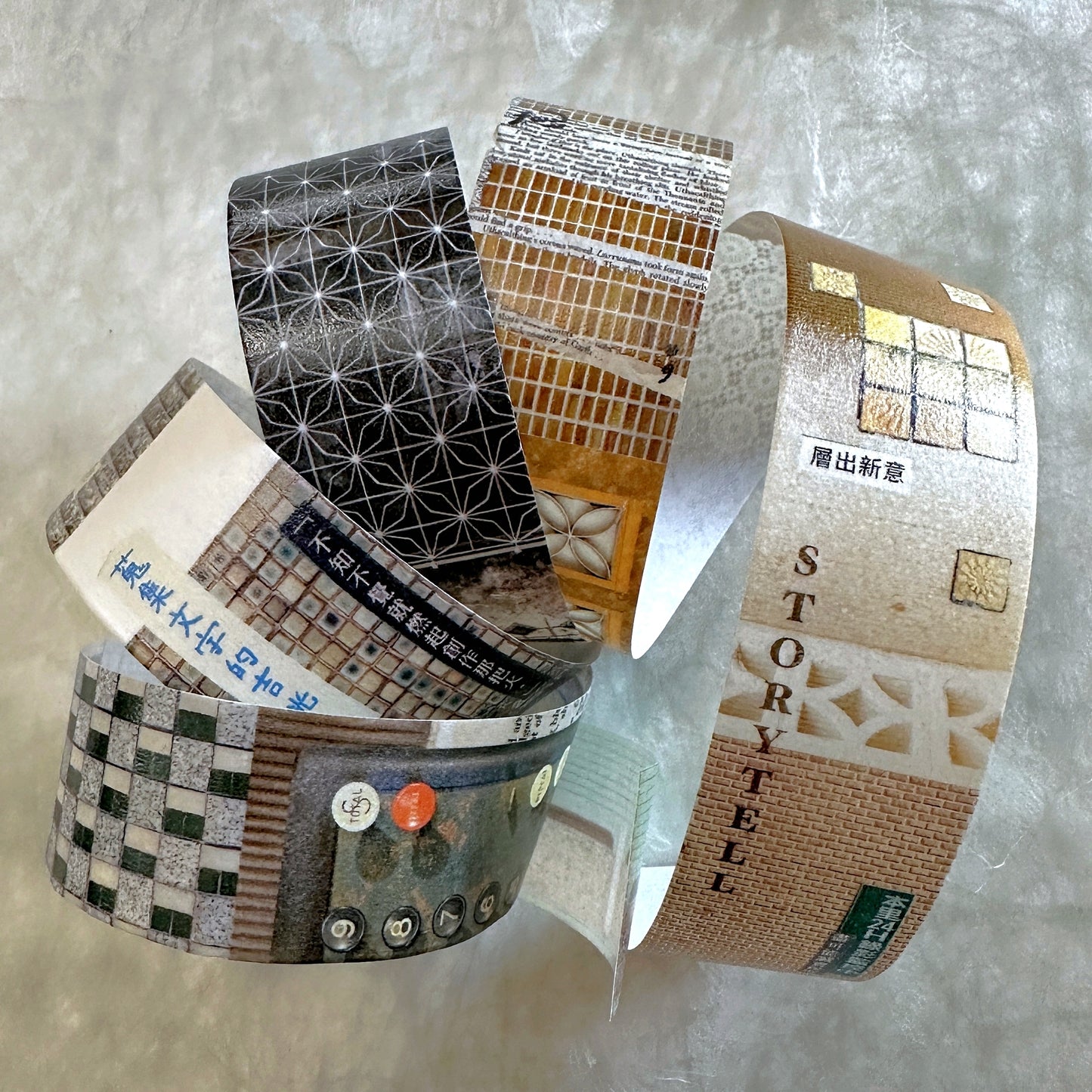 Fafa - Walking 8 washi tape SAMPLES